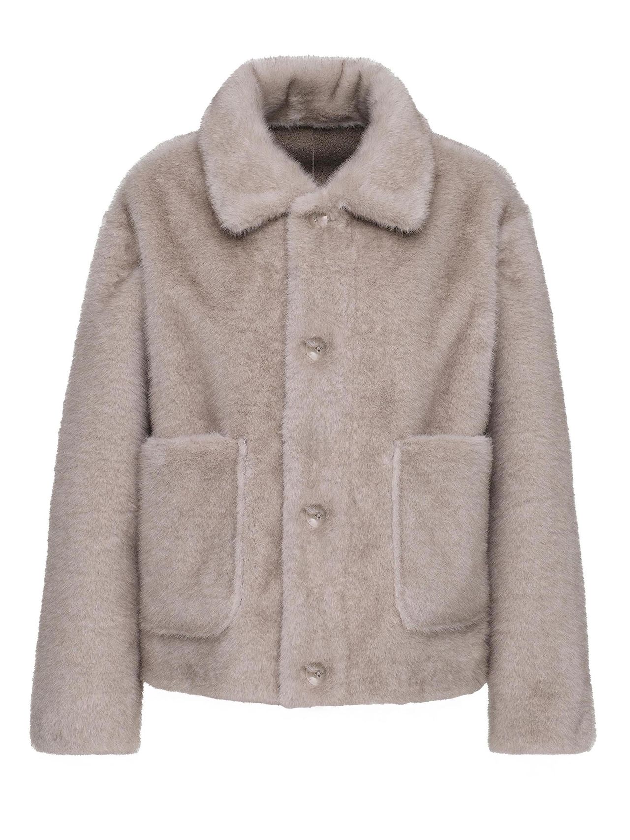Kunstpelzjacke