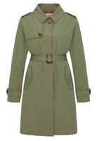 Trenchcoat mit Koller