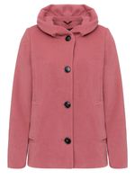 Wolljacke mit Volumenkragen