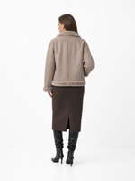 Kunstpelzjacke