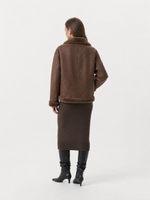 Kunstpelzjacke